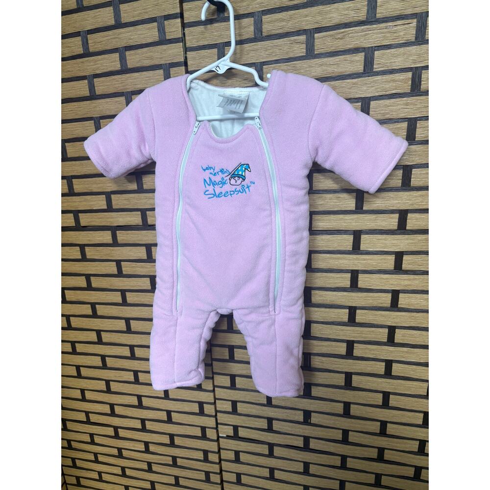 Baby Merlin's Pink Magic‎ Sleep suit Size Small (3-6 Months)